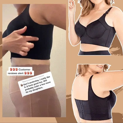 Compra 1 y recibe 1 gratis - Sujetador de moda con copa profunda
