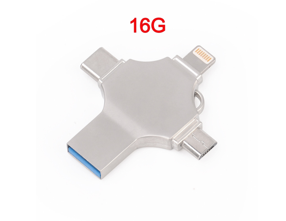 Unidad Flash de Alta Velocidad 4 en 1 DataVault™