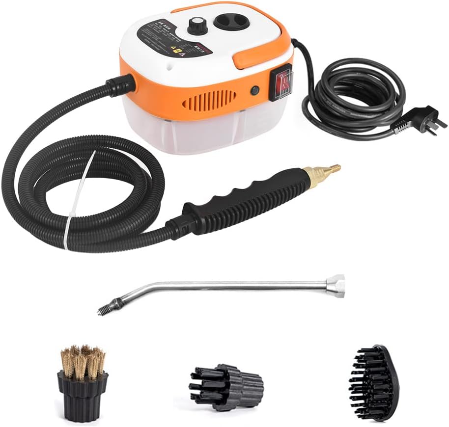 SteamClean™ Máquina de Limpieza Doméstica y de Automóviles de Alta Temperatura de 2500W y 220V
