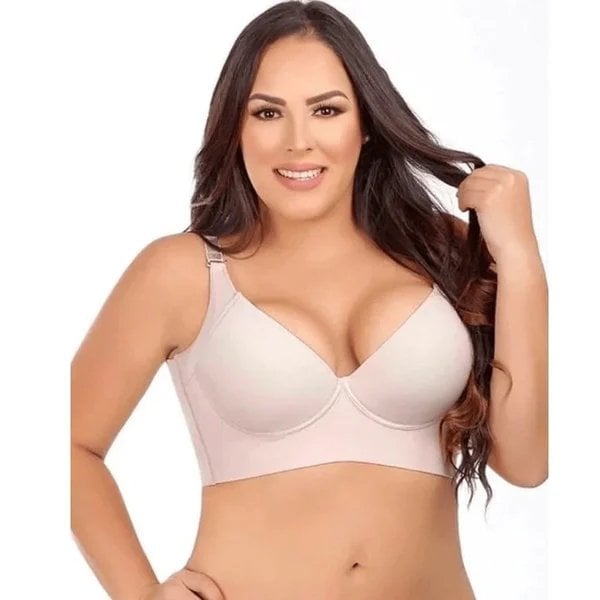 Compra 1 y recibe 1 gratis - Sujetador de moda con copa profunda