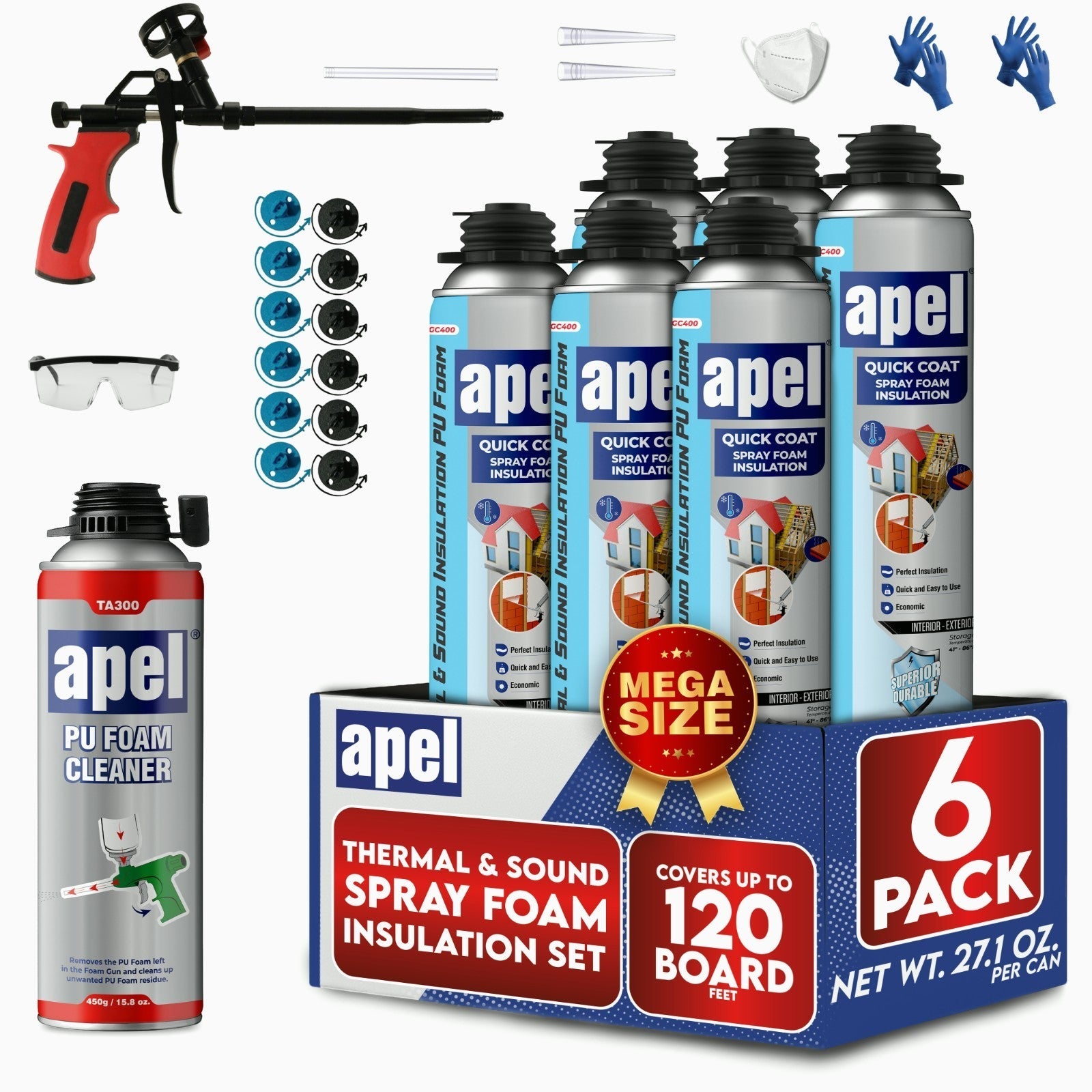 Kit de Aislamiento de Espuma ApelSeal™