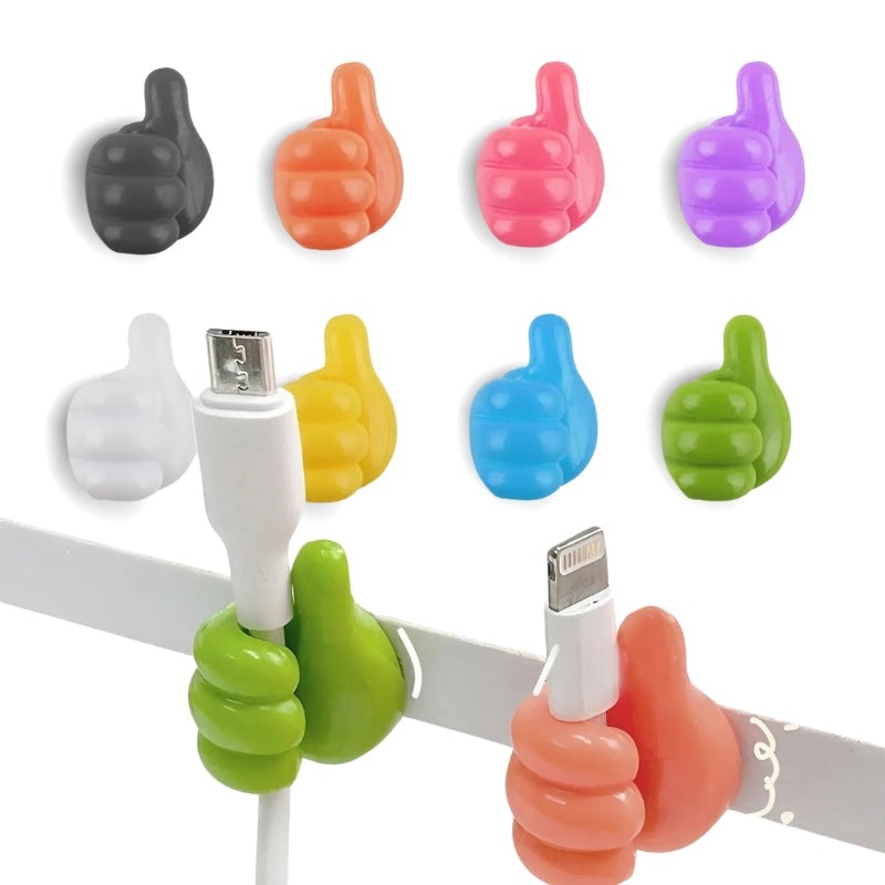 Anillas Mini de Silicona para Pulgar - 10 piezas (Colores Mixtos)
