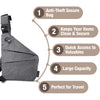 Mochila de Hombro Seguro LatentGear