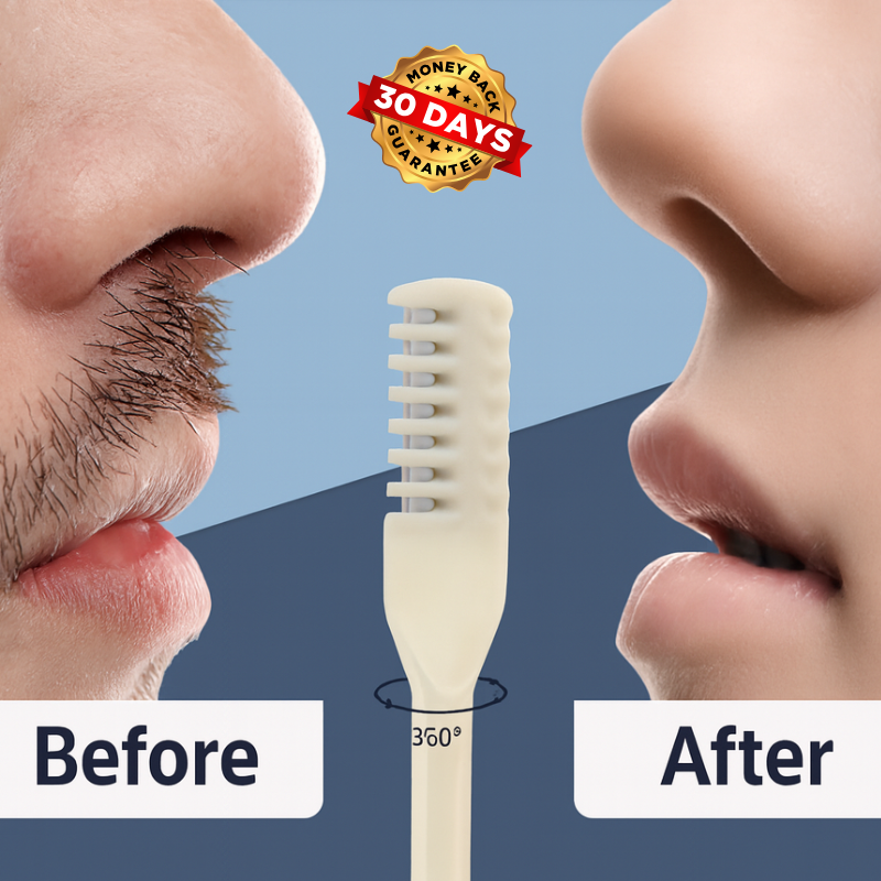 Recortadora de Pelo para Nariz y Orejas NoseBlade™ 360° con Cabezal Doble