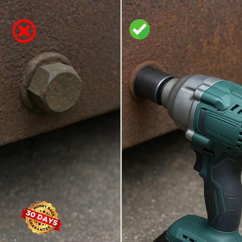 Herramienta de impacto inalámbrica WrenchForce™ de 520 N·m con eje de acero de tungsteno