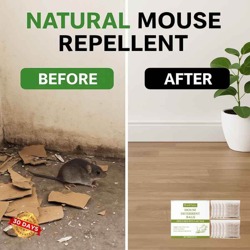 Paquetes repelentes naturales para ratones de Reliant Pet™ – Seguros, Potentes y Frescos