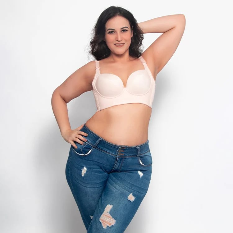 Compra 1 y recibe 1 gratis - Sujetador de moda con copa profunda