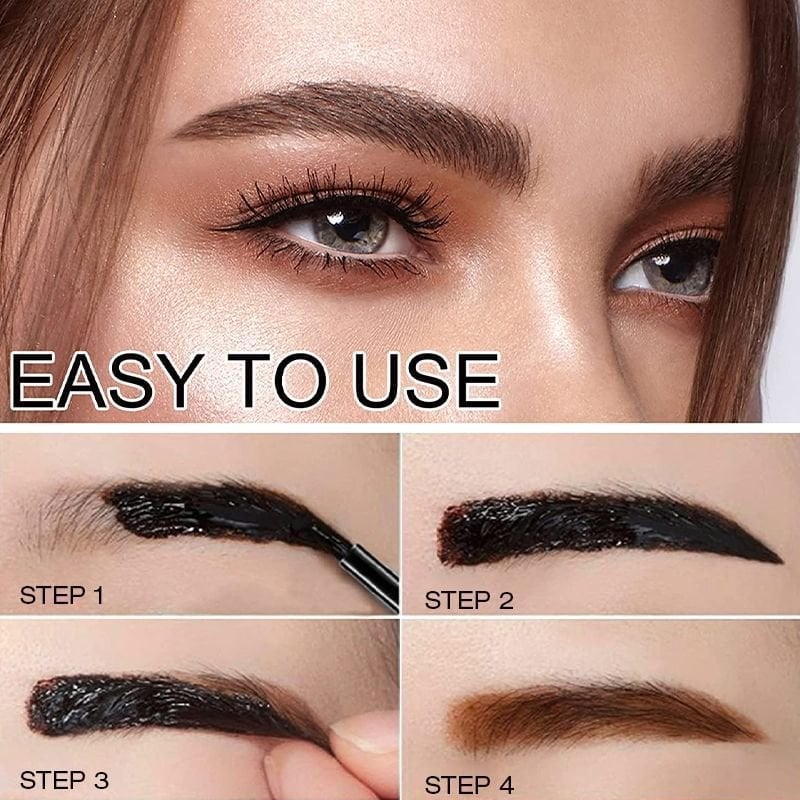 Gel para cejas semi-permanente a prueba de agua, compra uno, lleva otro gratis